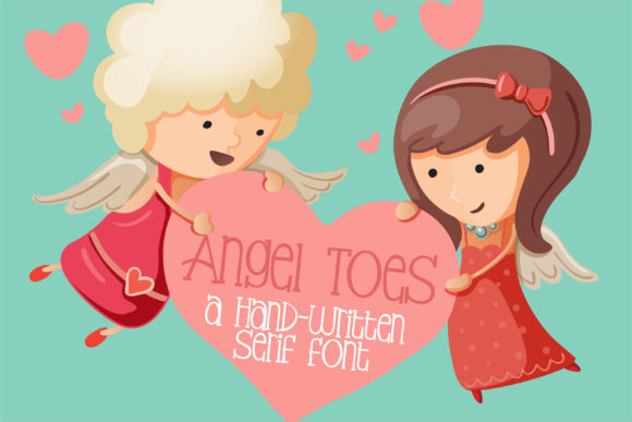 Angel Toes Font for Business Branding