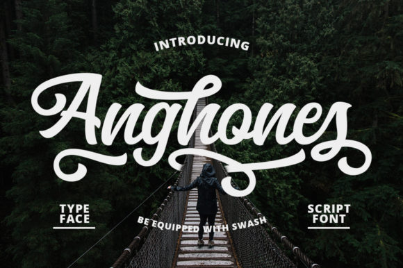 Anghones Font for Branding That Stands Out