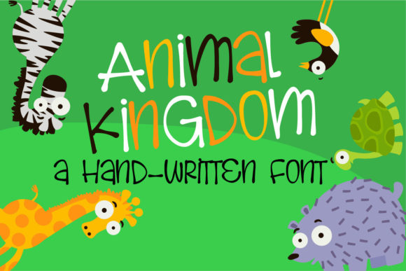 Animal Kingdom Font for Web Design