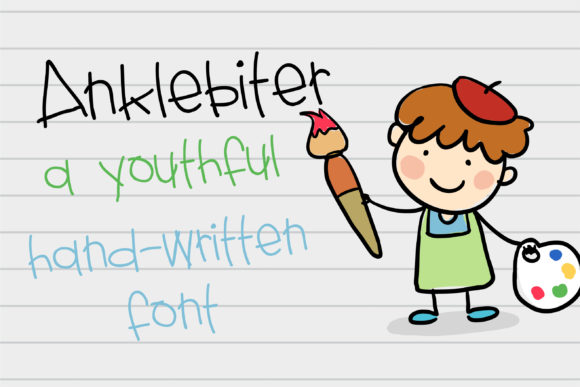 Anklebiter: A Playful Typeface for Modern Editorial Design