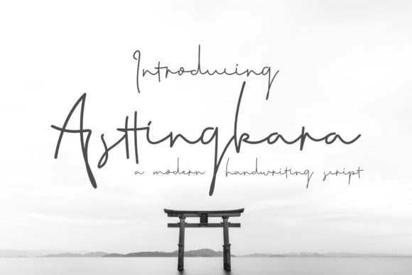 Asttingkara: A Script Font for Modern Branding