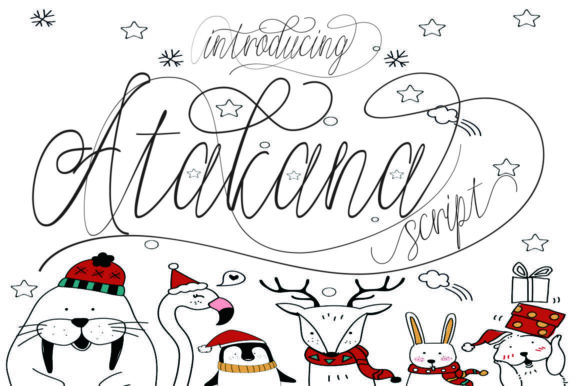 Atakana: A Stylish Script Font for Your Brand