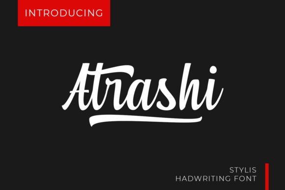Atarashi: A Modern Handwritten Font for Web Design