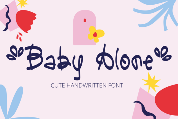 Baby Alone Font for Handmade Creations