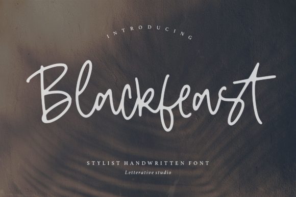Blackfeast Font for Handmade and Commercial Projects