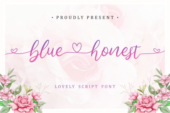 Bluehonest: A Delicate Font for Branding with Personality