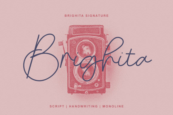Brighita: A Simple Script Font for Polished Branding