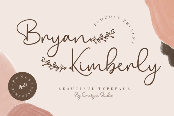 Bryan Kimberly Font for Web Design
