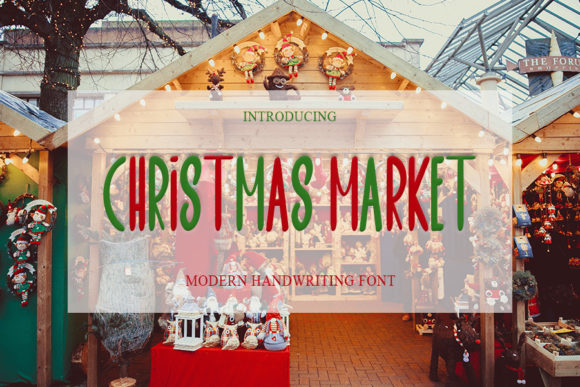 Christmas Market Font for Eye-Catching Campaigns