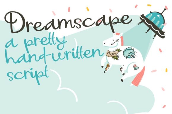 Dreamscape: A Romantic Script Font for Campaign Creatives