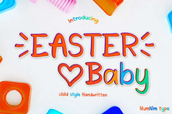 Easter Baby: A Sweet Script Font for Editorial Design