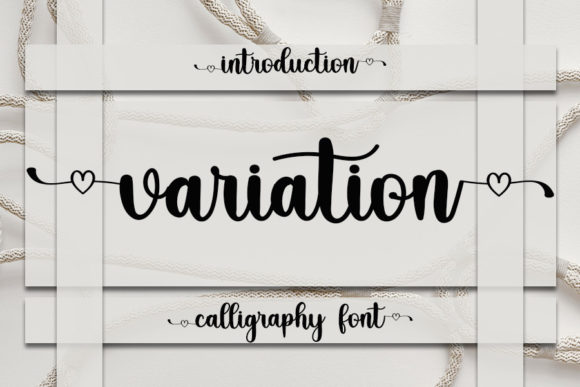 Enhance Your Brand with the Variation Script Font