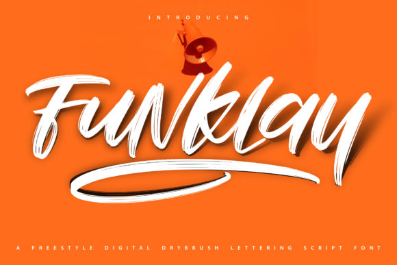 Funklay: A Handwritten Font for Bold Branding