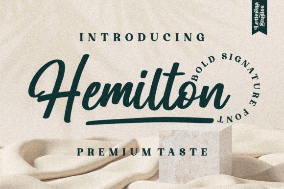 Hemilton: A Handwritten Font for Editorial Elegance
