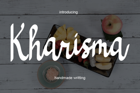 Kharisma: A Luxurious Script Font for Web Design