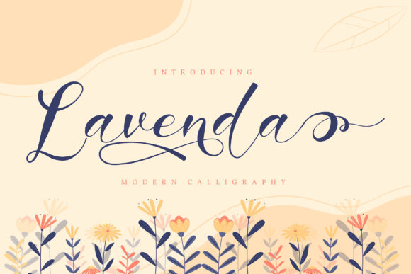 Lavenda: A Romantic Font for Polished Branding