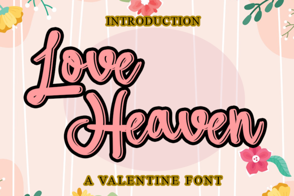 Love Heaven Font for Web Design Projects