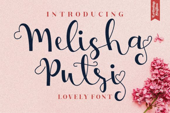 Melisha Putri Font for Editorial Design
