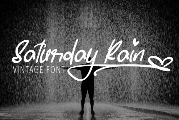 Saturday Rain: A Delicate Font for Modern Editorial Design