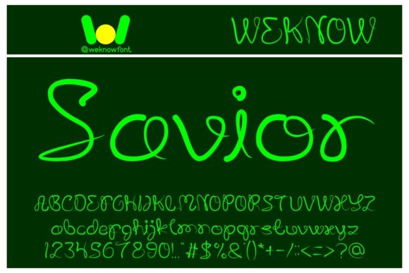 Savior: A Script Font That Elevates Editorial Design