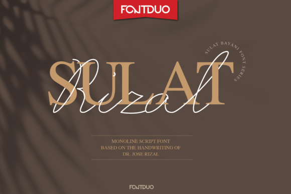 Sulat Rizal: A Font That Elevates Your Brand’s Look