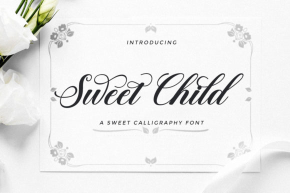 Sweet Child Font Review for Editorial Design
