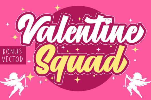 Valentine Squad Font for Web Design