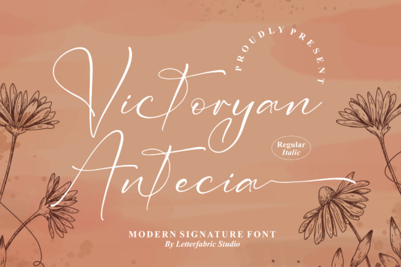 Victoryan Antecia Font for Campaign Creativity